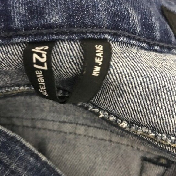 Nine West  Capri Jeans Women’s Size 6 Blue Mid Rise Cuffed Denim Dark Wash - Picture 7 of 8